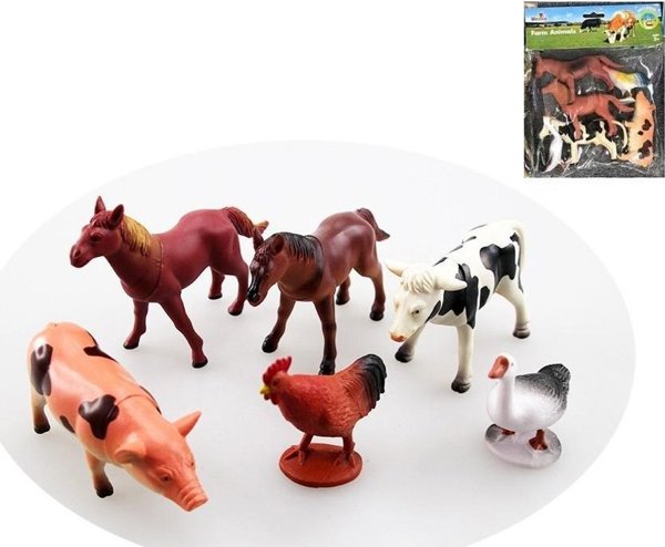 Ζώα αγροκτήματος 6τεμ Animal Planet