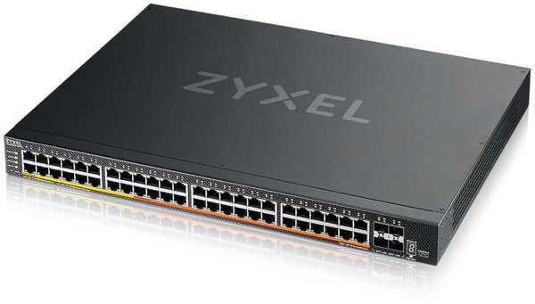 Zyxel XMG2230-52HP Διαχειριζόμενος L2/L3 2.5G Ethernet (100/1000/2500) με Υποστήριξη PoE 1U Μαύρος