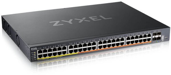 Zyxel XMG2230-52HP Διαχειριζόμενος L2/L3 2.5G Ethernet (100/1000/2500) με Υποστήριξη PoE 1U Μαύρος
