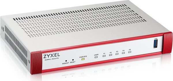 ZyXEL USG FLEX 50 HP Firewall, 5 Θύρες Gigabit, 1x PoE+, 1x USB, Με 1 Έτος Πακέτο Άμυνας Εισόδου (Entry Security Bundle)