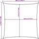 vidaXL Αντηλιακό Πανί Σκίασης 6x6 m HDPE 160 g/m² Κίτρινο