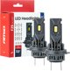 LED αυτοκίνητες λάμπες F25 Silver Full Canbus 62W H7 H18 12V 24V amio-04704