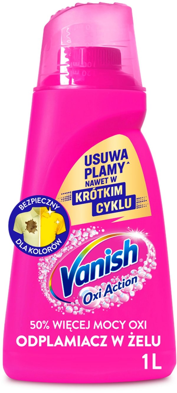 ZEL OXI ACTION PINK ODPLAMIACZ W ZELU 1L