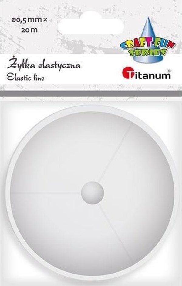 Zylka silikonowa elastyczna 0,5mm 20m