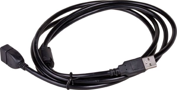 Καλώδιο USB Akyga USB-A - USB-A 1.8 m Μαύρο (AK-USB-07)