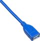 Καλώδιο USB Akyga USB-A - USB-A 1 m Μπλε (AK-USB-28)