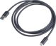 Καλώδιο USB Akyga USB-A - USB-C 1.8 m Μαύρο (AK-USB-29)