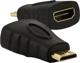 Μετατροπέας AV Akyga HDMI Mini - HDMI μαύρο (AK-AD-04)