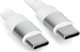 Καλώδιο USB Akyga USB-C - USB-C 1.8 m Λευκό (AK-USB-41)
