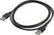 Καλώδιο USB Akyga USB-A - USB-A 1.8 m Μαύρο (AK-USB-11)