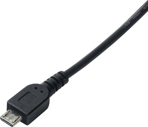 Καλώδιο USB Akyga USB-A - microUSB 1.8 m Μαύρο (AK-USB-01)