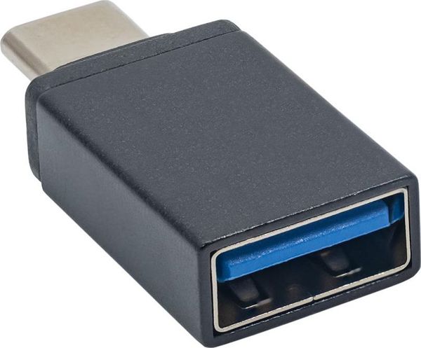 Προσαρμογέας USB Akyga USB-C - USB Μαύρο (AK-AD-54)