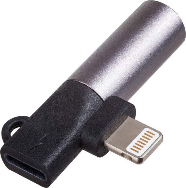 Καλώδιο USB Akyga Lightning - mini Jack 3.5 mm Μαύρο (AK-AD-63)