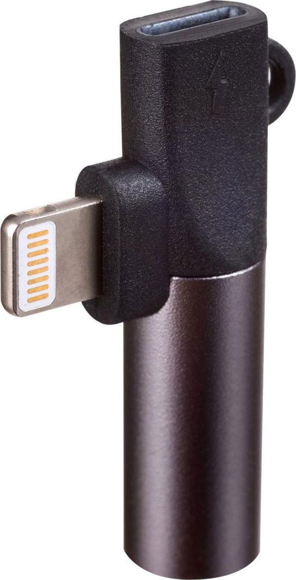 Καλώδιο USB Akyga Lightning - mini Jack 3.5 mm Μαύρο (AK-AD-63)