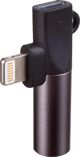 Καλώδιο USB Akyga Lightning - mini Jack 3.5 mm Μαύρο (AK-AD-63)