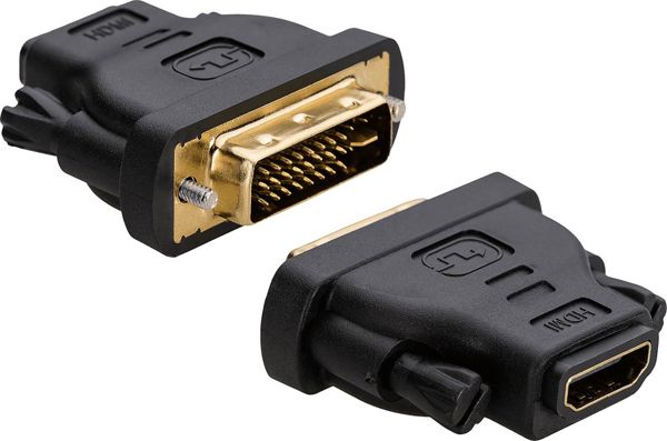 Μετατροπέας AV Akyga HDMI - DVI-I μαύρο (AK-AD-03)