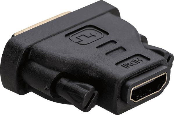 Μετατροπέας AV Akyga HDMI - DVI-I μαύρο (AK-AD-03)