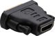 Μετατροπέας AV Akyga HDMI - DVI-I μαύρο (AK-AD-03)