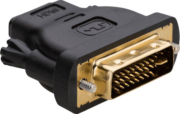 Μετατροπέας AV Akyga HDMI - DVI-I μαύρο (AK-AD-03)