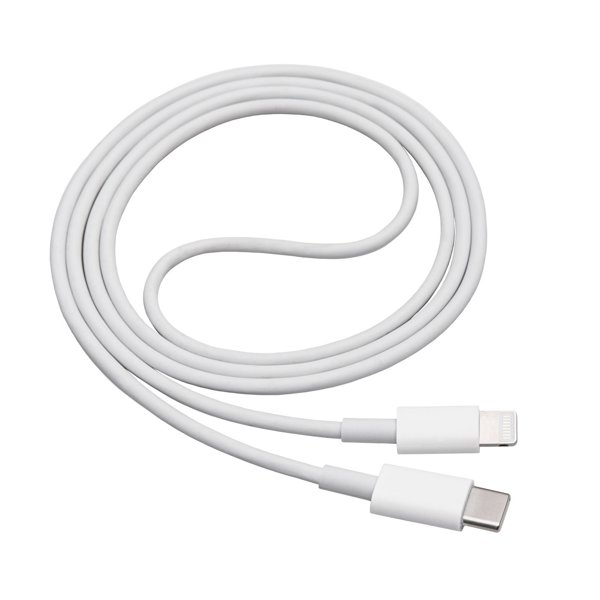 Καλώδιο USB Akyga USB-C - Lightning 1 m Λευκό (AK-USB-35)