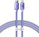 Καλώδιο USB Baseus USB-C - Lightning 1.2 m Μωβ (FD-2259-6932172602765)