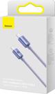 Καλώδιο USB Baseus USB-C - USB-C 2 m Μωβ (baseus_20220224134343)