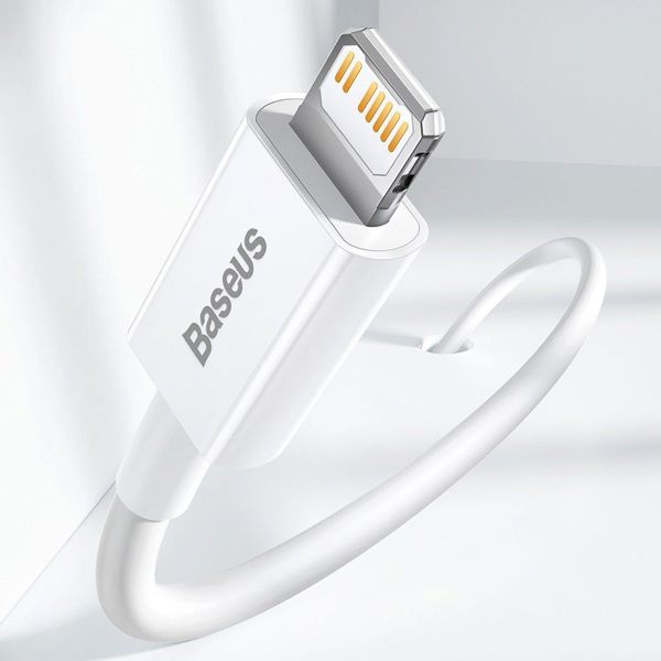Καλώδιο USB Baseus USB-C - Lightning 1 m Μαύρο (BSU2666BLK)