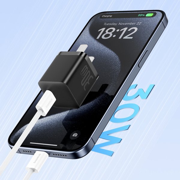 Καλώδιο USB Baseus USB-C - USB-C 1 m Λευκό (6932172648800)