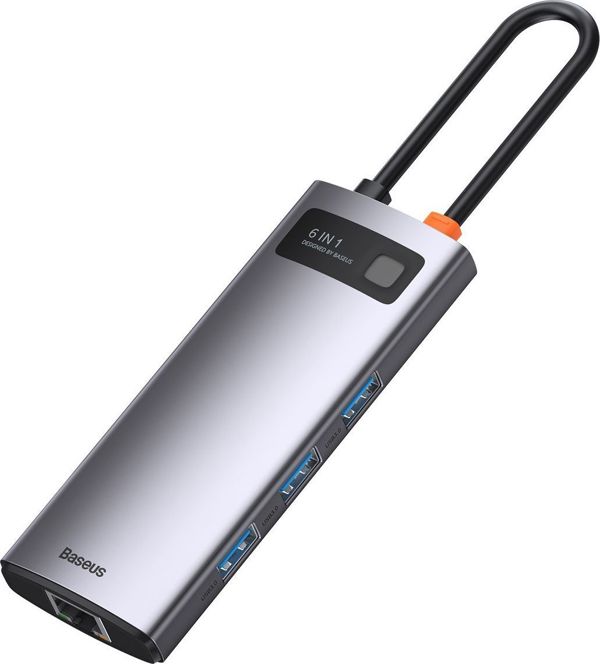 Σταθμός/αναπαραγωγέας Baseus USB-C (CAHUB-CW0G)