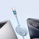 HUB USB Baseus Καλώδιο USB-C σε USB-C Baseus Free2Draw, PD, 100W, 1m (μπλε)