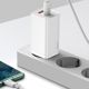 Baseus Φορτιστής Χωρίς Καλώδιο με Θύρα USB-A και Θύρα USB-C Λευκός (CCGAN2L-B02) (BASCCGAN2L-B02)