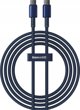 Cable 100W 5A 2m USB-C - USB-C Baseus Tungsten Glod blue