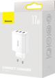 Φορτιστής Baseus CCXJ020102 3x USB-A 3.4 A (BSU3406WHT)