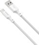 Καλώδιο USB Baseus USB-A - USB-C 1.5 m Λευκό (TZCATZJ-02)