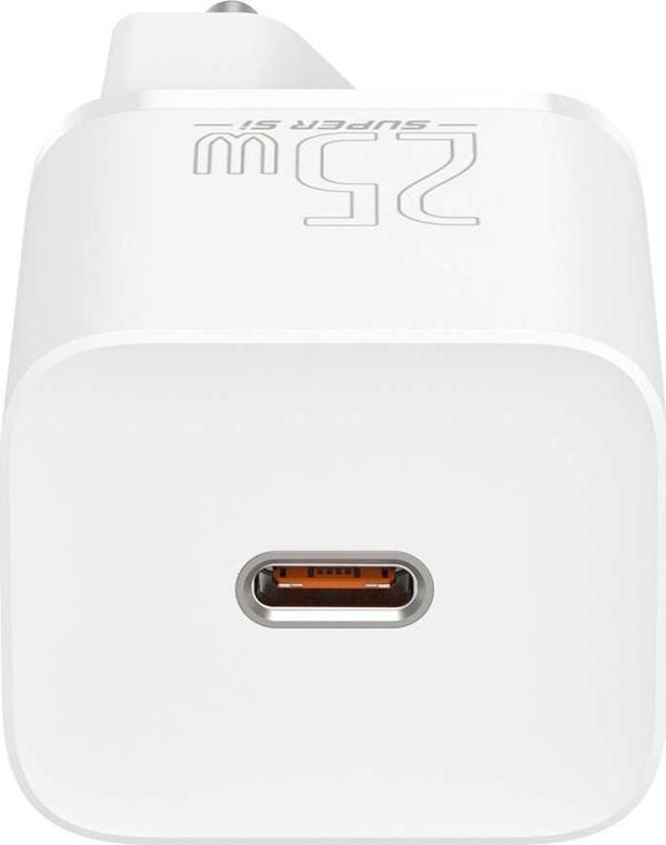 Φορτιστής Baseus Super Si 1x USB-C 3 A (BSU3037WHT)
