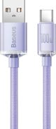 Καλώδιο USB Baseus USB-A - USB-C 2 m Μωβ (baseus_20220224125845)