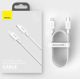 Καλώδιο USB Baseus USB-C - Lightning 2 m Μαύρο (BSU2663BLK)