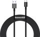 Baseus Superior Series Cable USB to USB-C, 66W, 2m (black)