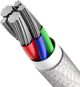 Baseus High Density Braided Cable Type-C to Lightning, PD,  20W, 1m (white)
