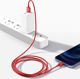 Καλώδιο USB Baseus USB-A - Lightning 1 m Κόκκινο (BSU2661RED)