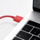 Καλώδιο USB Baseus USB-A - Lightning 1 m Κόκκινο (BSU2661RED)