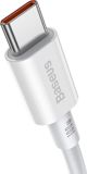 Καλώδιο USB Baseus USB-C - USB-C 1 m Λευκό (BSU2849WHT)