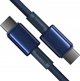 Καλώδιο USB Baseus USB-C - USB-C 1 m Μπλε (BSU4879)