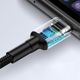Καλώδιο USB Baseus USB-A - USB-C 1 m Μαύρο (CATKLF-PG1)