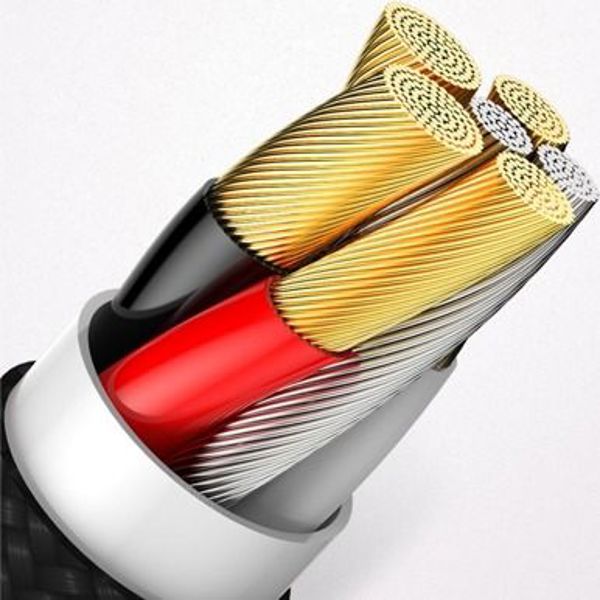 Καλώδιο USB Baseus USB-A - USB-C 1 m Μαύρο (CATKLF-PG1)