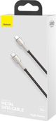 Καλώδιο USB Baseus USB-C - USB-C 1 m Μαύρο (baseus_20210316144810)