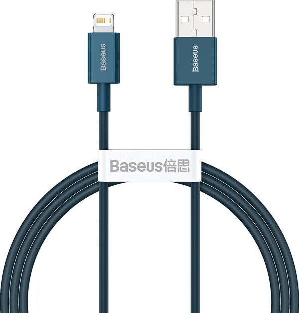 Καλώδιο USB Baseus USB-A - Lightning 1 m Μπλε (CALYS-A03)