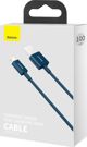 Καλώδιο USB Baseus USB-A - Lightning 1 m Μπλε (CALYS-A03)