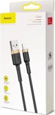 Baseus Lightning Cafule Cable 2A, 3m Gold/Black (CALKLF-RV1) (BASCALKLF-RV1)