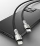 Καλώδιο USB Baseus USB-C - Lightning 2 m Μωβ (baseus_20210315153755)